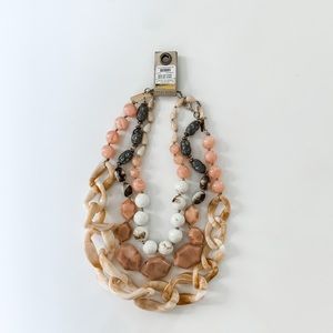 Anthropologie Statement Beaded Necklace